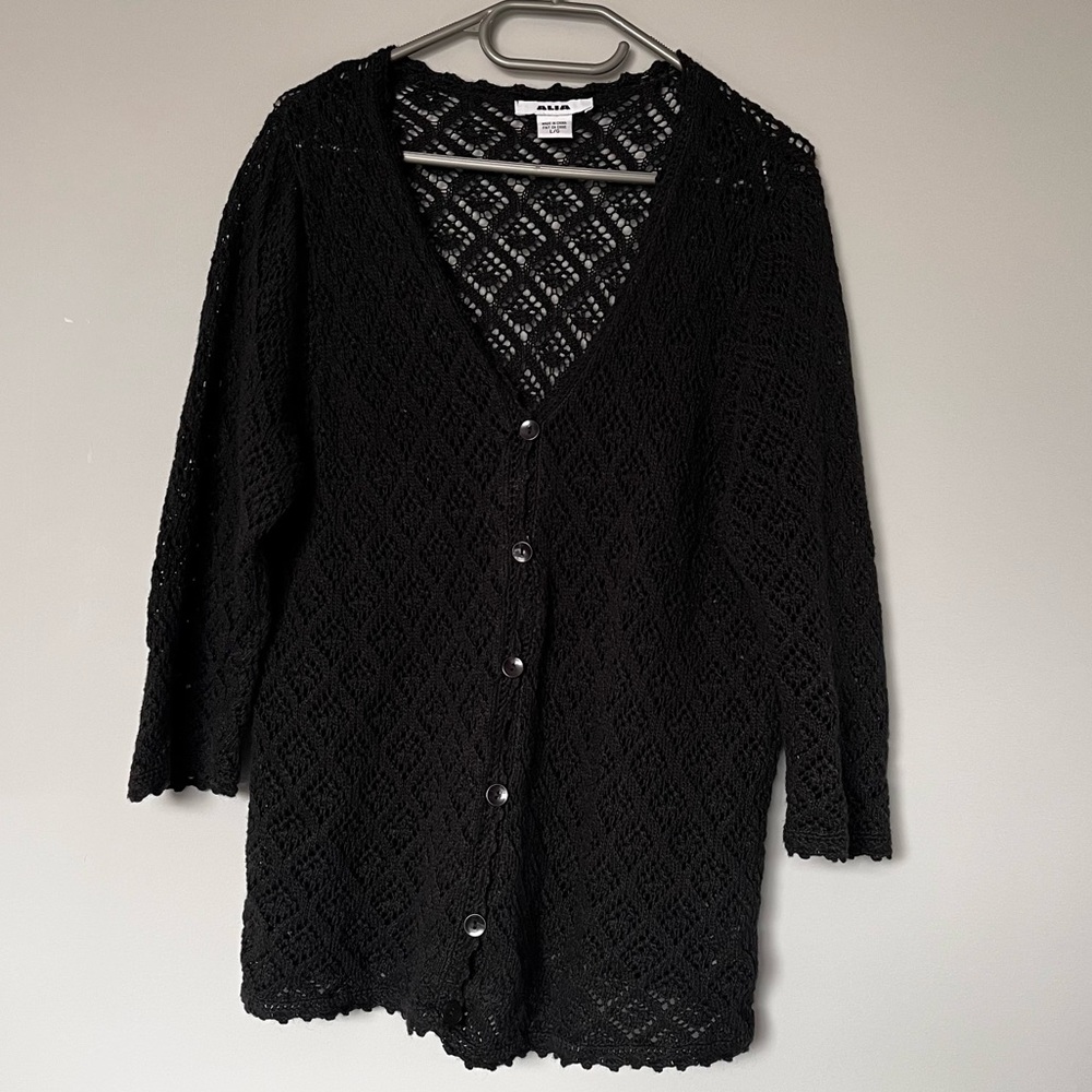 Alia Black Women's Cardigan